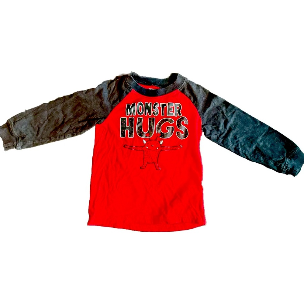 Carters 3t Monster Hug Long sleeve shirt